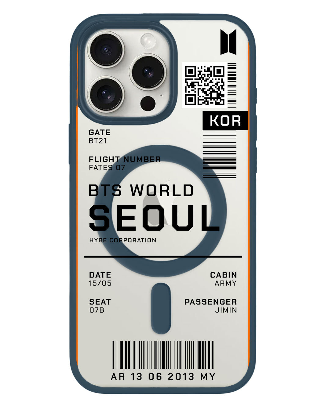 iPhone Rearguard Hybrid - BTS World Ticket