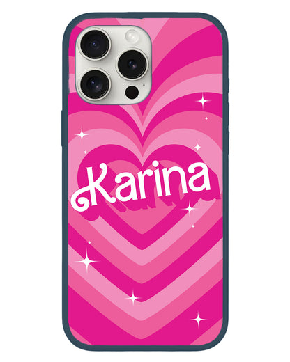 iPhone Rearguard Hybrid - Barbie Love Pattern
