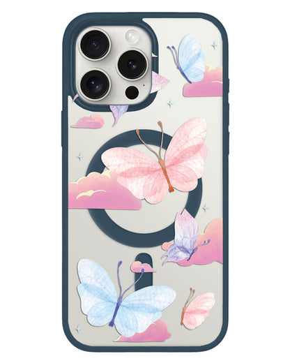 iPhone Rearguard Hybrid - Butterfly Clouds