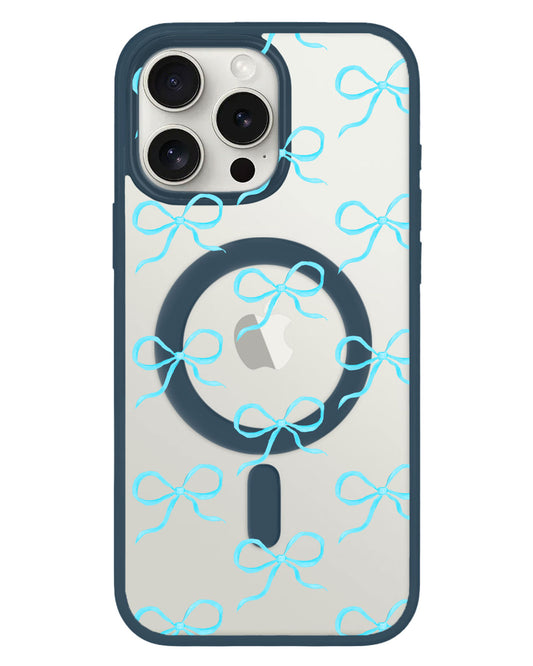 iPhone Rearguard Hybrid - Coquette Blue Bow