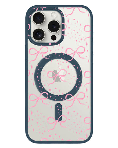 iPhone Rearguard Hybrid - Coquette Glittery Bow