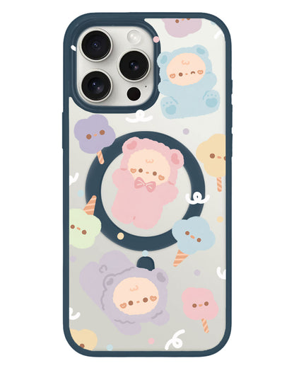 iPhone Rearguard Hybrid - Cotton Teddy