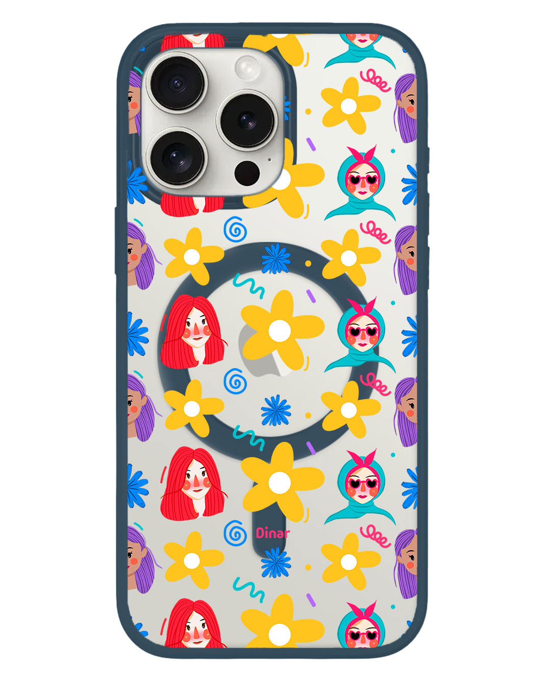 iPhone Rearguard Hybrid - Daisy Faces