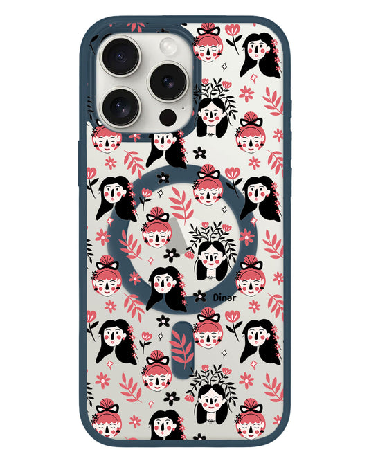 iPhone Rearguard Hybrid - Flowery Faces