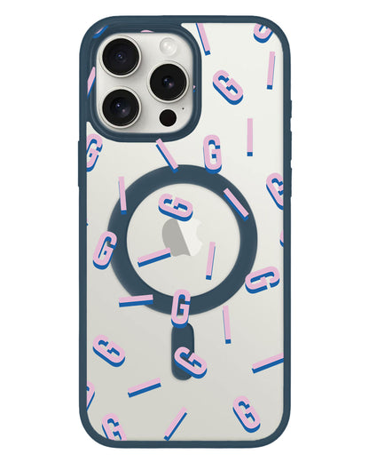 iPhone Rearguard Hybrid - CUSTOM MONOGRAM 1.0 Cotton Candy