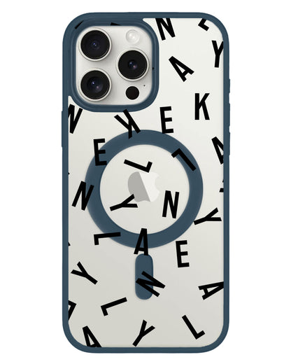 iPhone Rearguard Hybrid - CUSTOM MONOGRAM 1.0 Noir