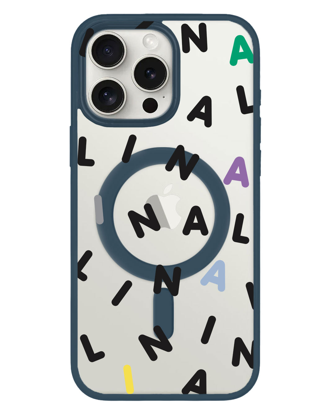 iPhone Rearguard Hybrid - CUSTOM MONOGRAM 2.0 Black
