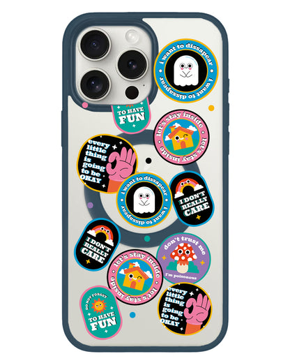 iPhone Rearguard Hybrid - Monster Sticker Pack