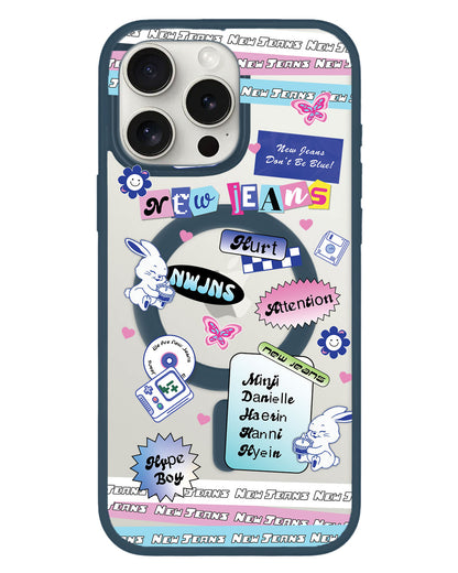 iPhone Rearguard Hybrid - NEW JEANS Sticker Pack