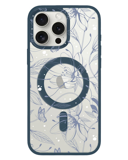 iPhone Rearguard Hybrid - Sketchy Flower & Butterfly 2.0