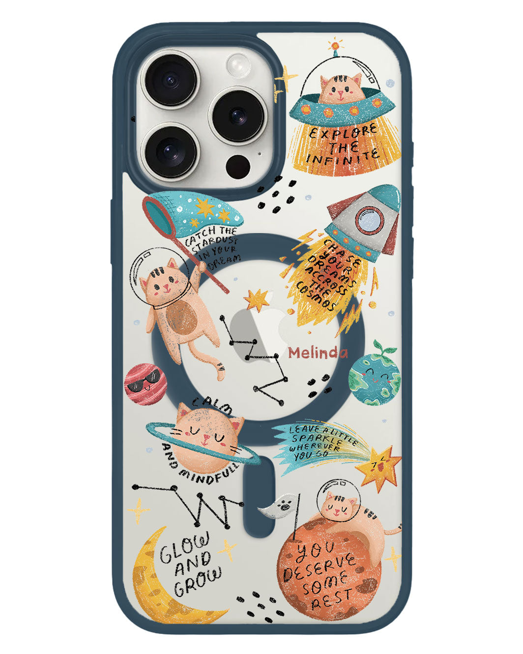 iPhone Rearguard Hybrid - Spaceship