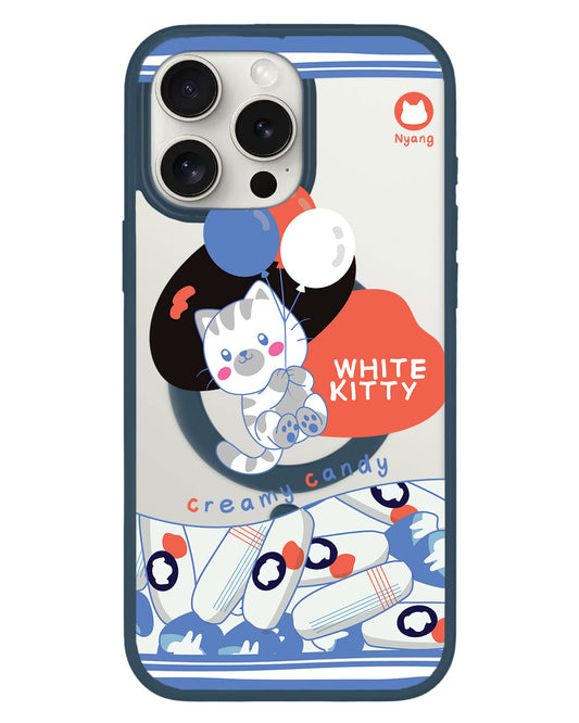 iPhone Rearguard Hybrid - White Kitty