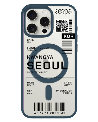 iPhone Rearguard Hybrid - Aespa Kwangya Ticket