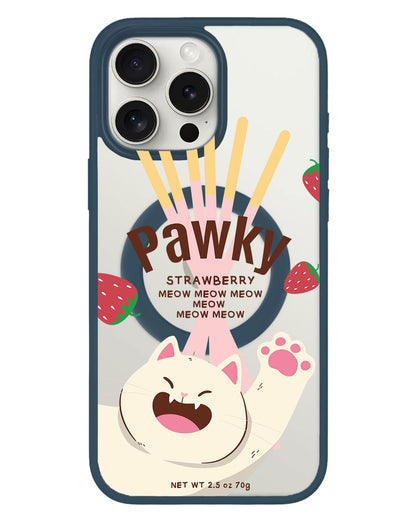 iPhone Rearguard Hybrid - Pawky Cat