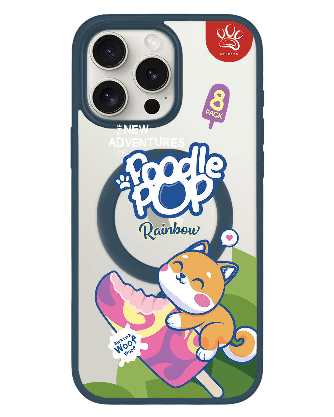 iPhone Rearguard Hybrid - Poodle Pop