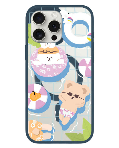 iPhone Rearguard Hybrid - Pool Party Pink