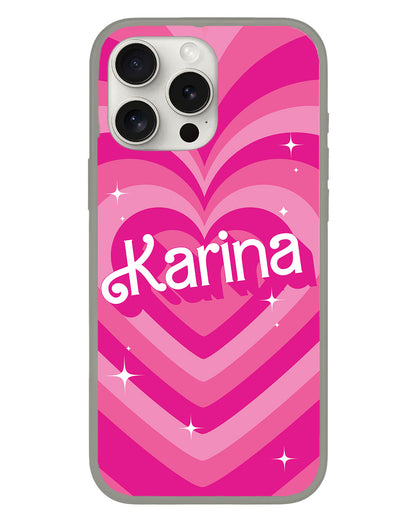 iPhone Rearguard Hybrid - Barbie Love Pattern