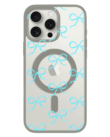 iPhone Rearguard Hybrid - Coquette Blue Bow