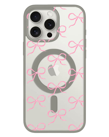 iPhone Rearguard Hybrid - Coquette Pink Bow
