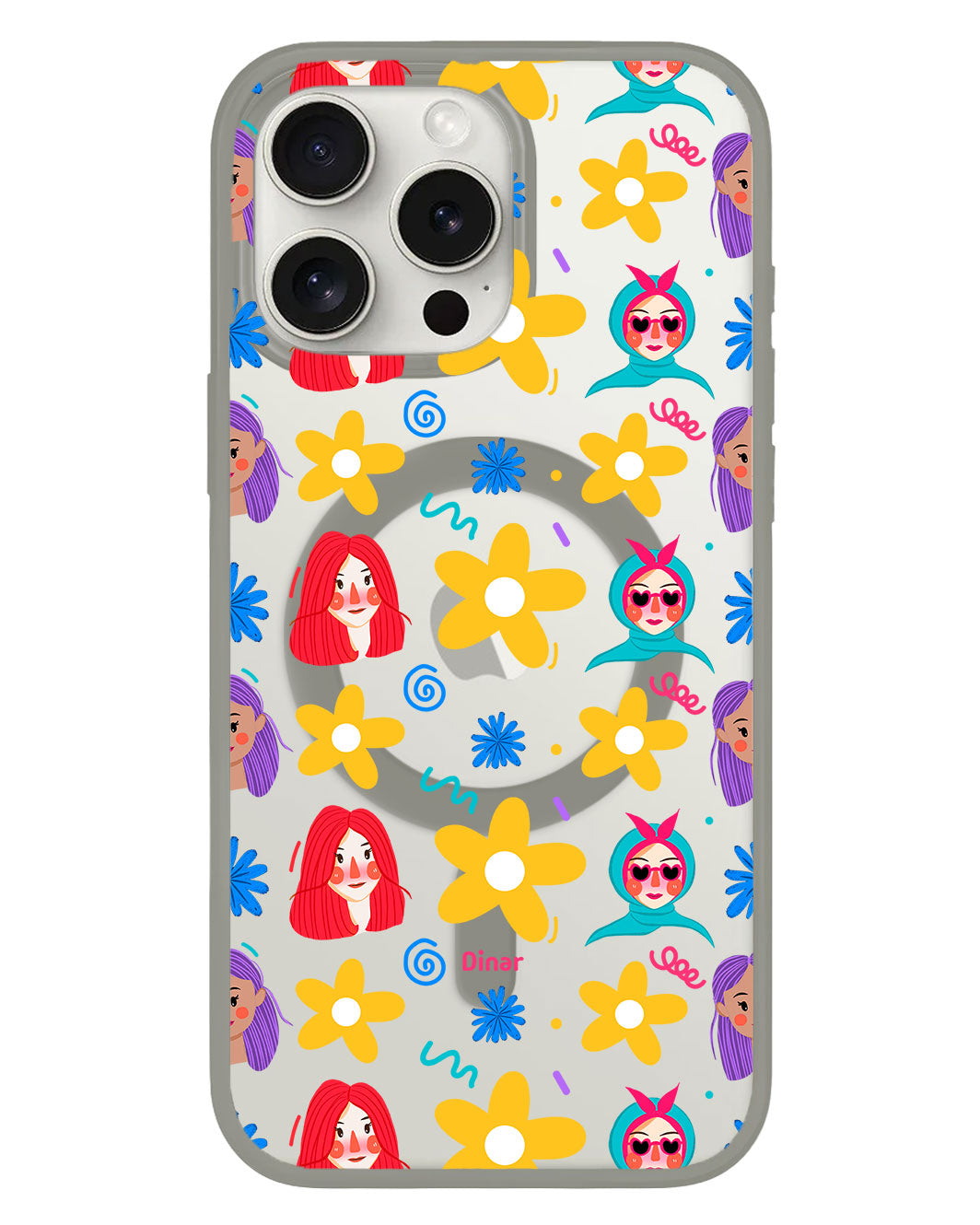 iPhone Rearguard Hybrid - Daisy Faces