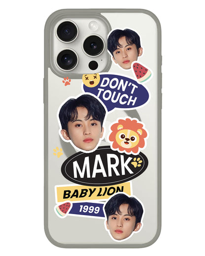 iPhone Rearguard Hybrid - Face Grid Baby Lion