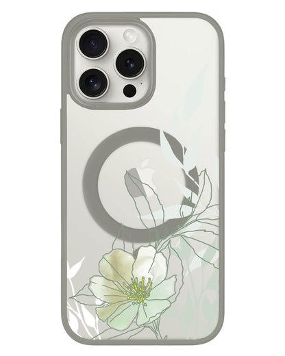 iPhone Rearguard Hybrid - Greenmint Lily