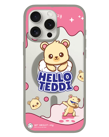 iPhone Rearguard Hybrid - Hello Teddy 2.0