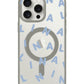 iPhone Rearguard Hybrid - CUSTOM Monogram 2.0 Pastel Blue