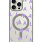 iPhone Rearguard Hybrid - CUSTOM Monogram 2.0 Lilac