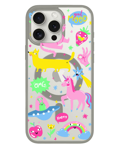 iPhone Rearguard Hybrid - Monster Say Good Mood