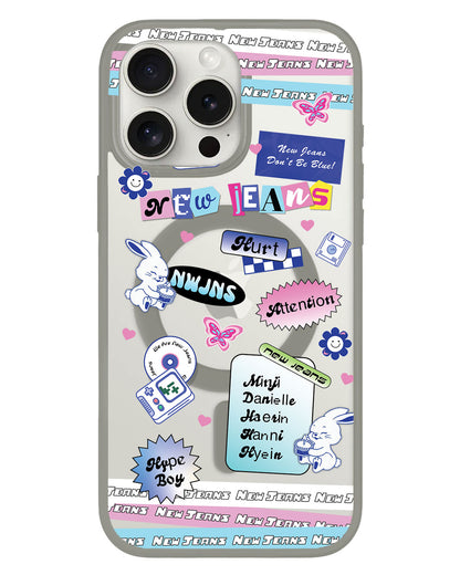 iPhone Rearguard Hybrid - NEW JEANS Sticker Pack