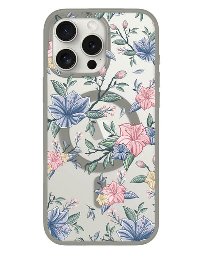 iPhone Rearguard Hybrid - Pink & Blue Florals