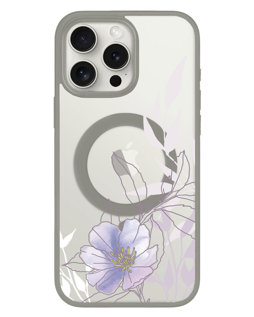 iPhone Rearguard Hybrid - Purple Lily