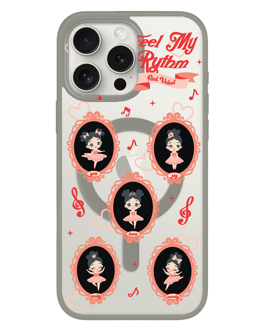 iPhone Rearguard Hybrid - Red Velvet Feel My Rhythm