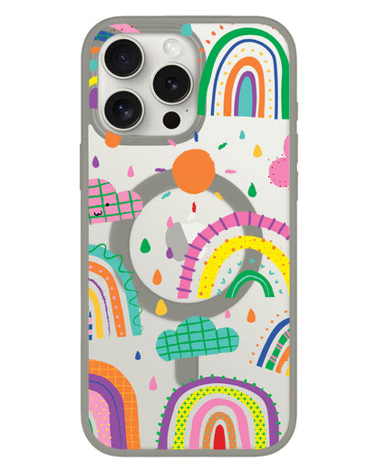 iPhone Rearguard Hybrid - Rainbow