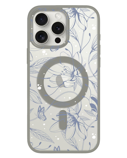 iPhone Rearguard Hybrid - Sketchy Flower & Butterfly 2.0