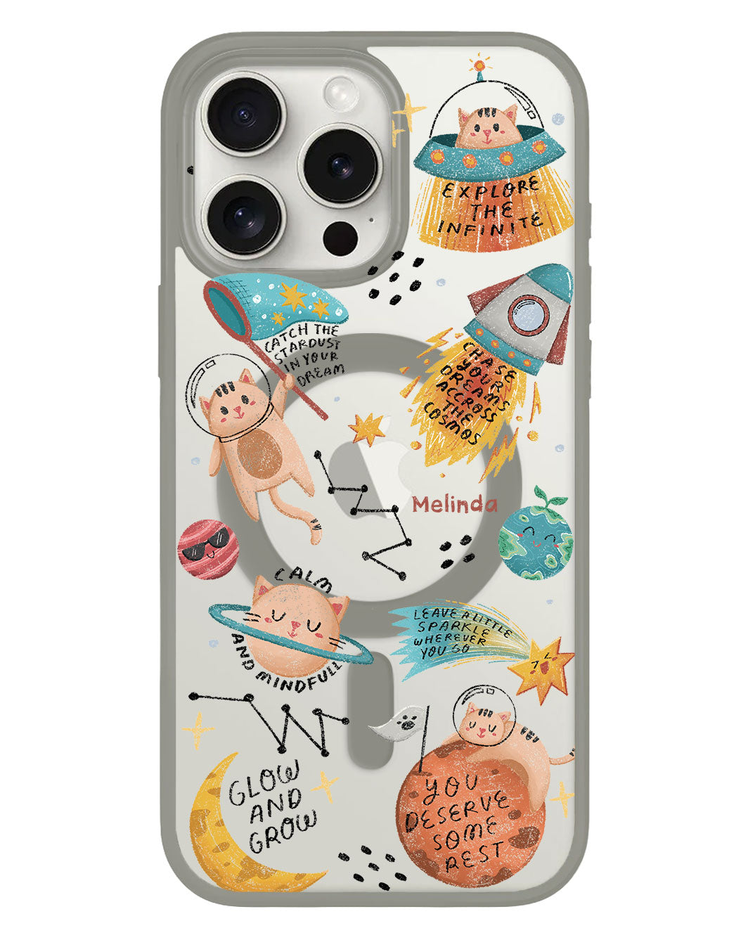 iPhone Rearguard Hybrid - Spaceship