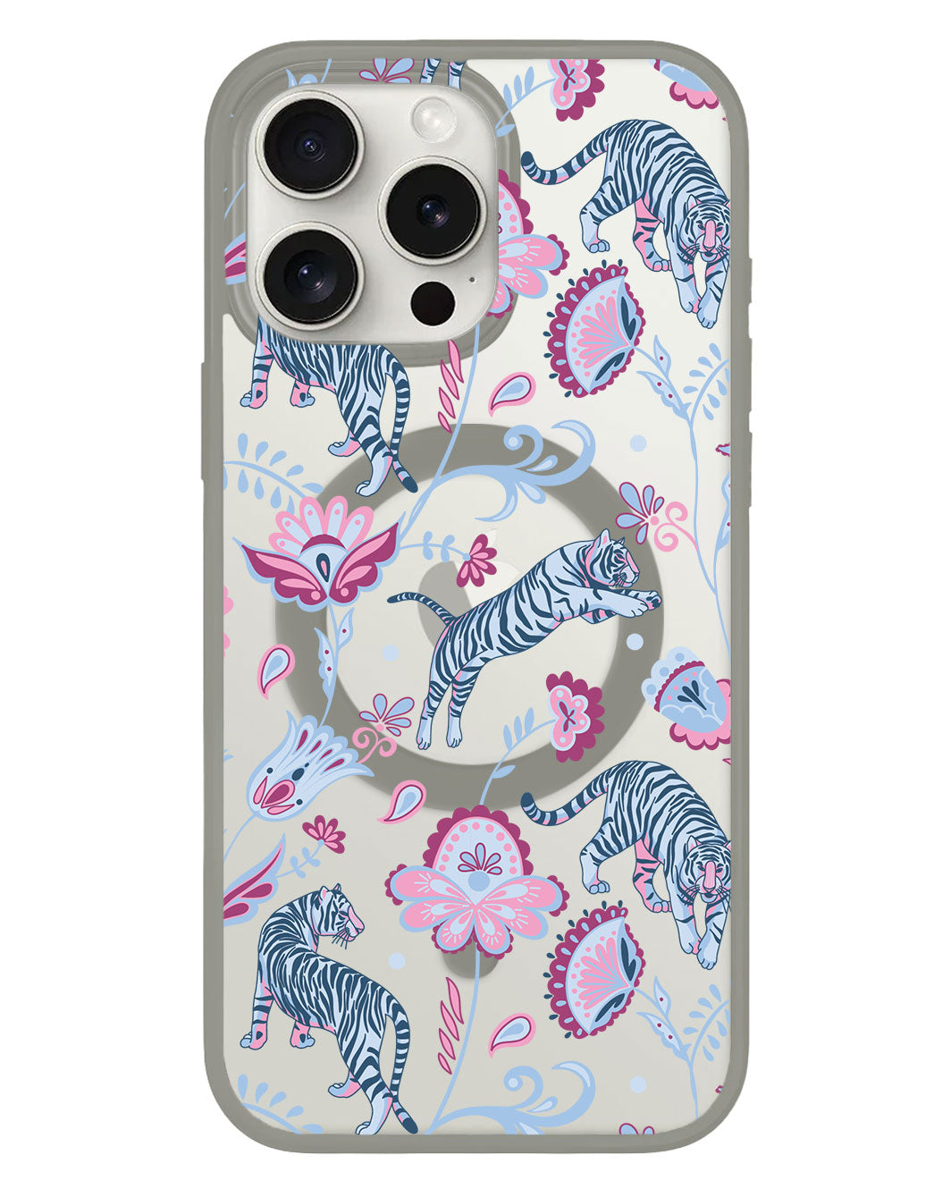iPhone Rearguard Hybrid - Tiger & Floral 3.0