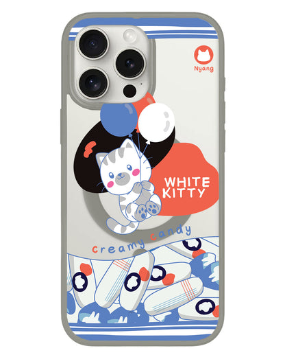 iPhone Rearguard Hybrid - White Kitty