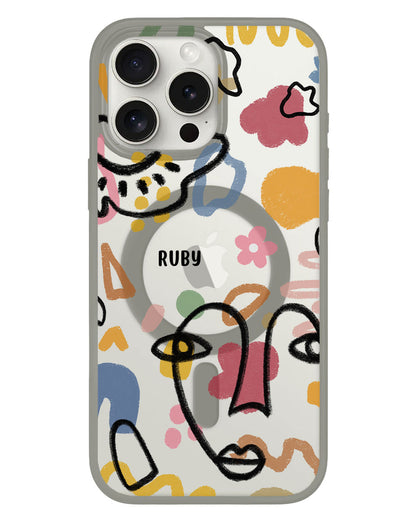 iPhone Rearguard Hybrid - Abstract 4.0