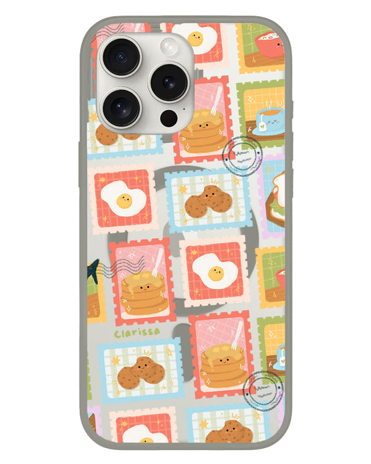 iPhone Rearguard Hybrid - Breakfast Menu Stamps