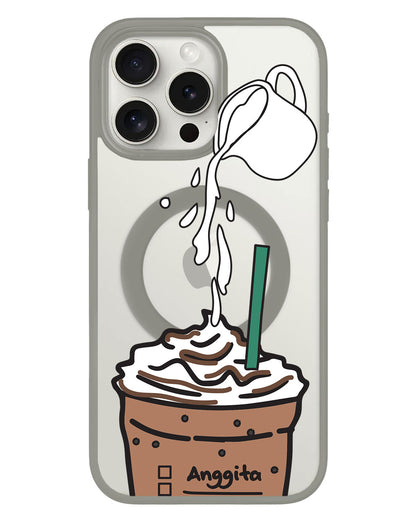 iPhone Rearguard Hybrid - Coffee Frappe