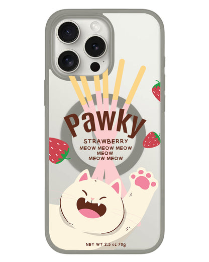iPhone Rearguard Hybrid - Pawky Cat