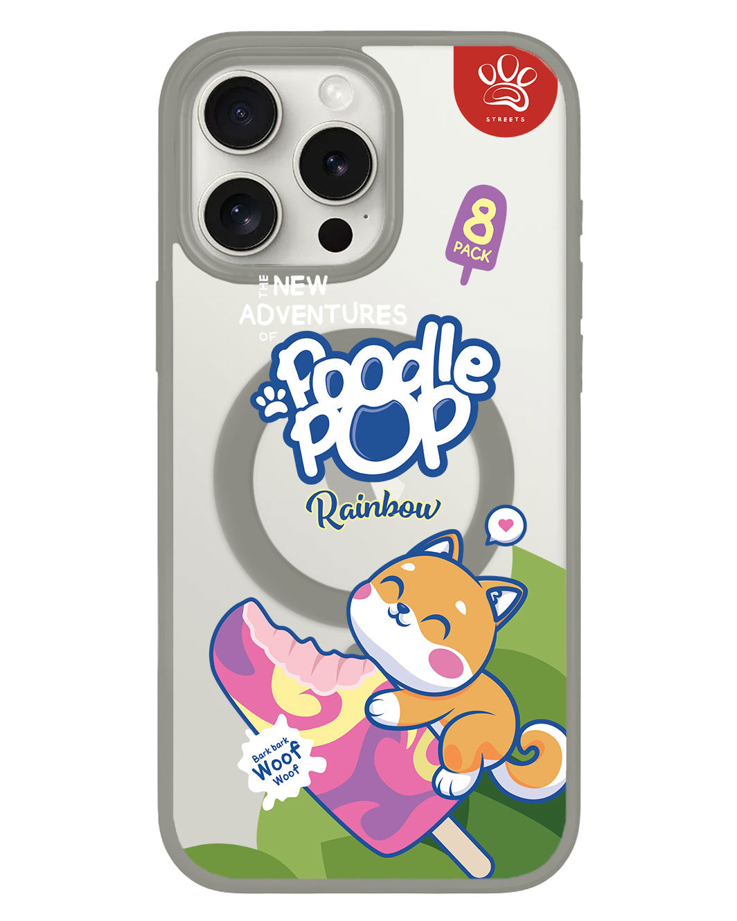 iPhone Rearguard Hybrid - Poodle Pop