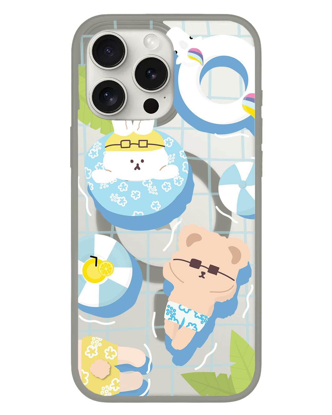 iPhone Rearguard Hybrid - Pool Party Blue