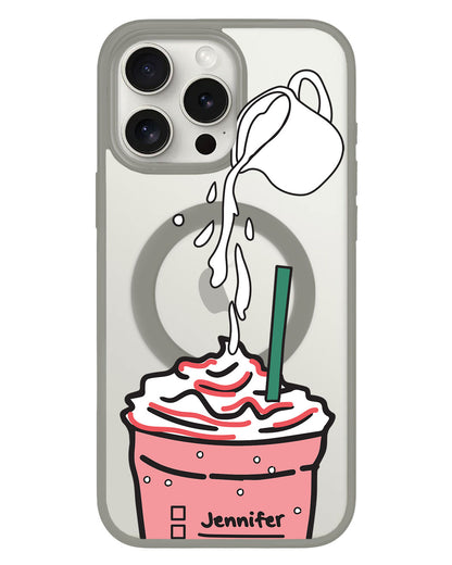 iPhone Rearguard Hybrid - Raspberry Frappe