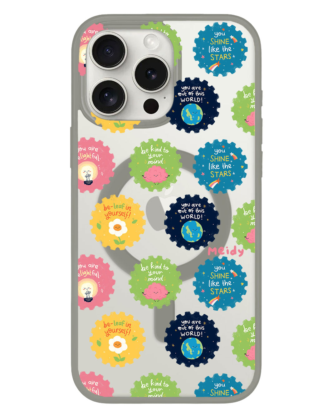 iPhone Rearguard Hybrid - Self Reminder Stamps