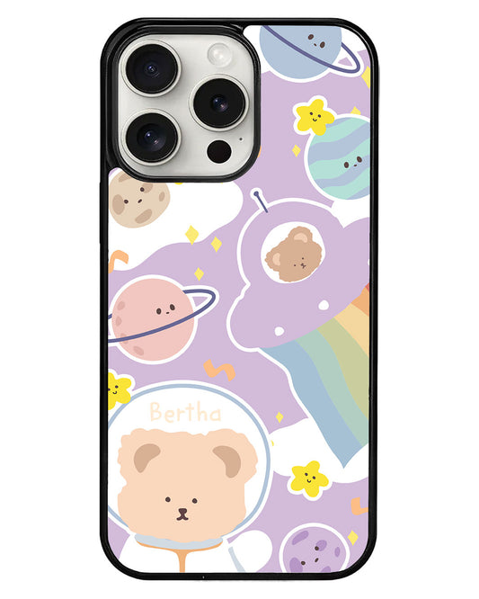 iPhone Avant-Gloss Grip Case - Astro Bear