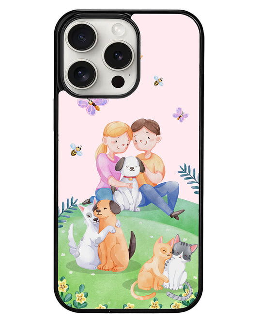iPhone Avant-Gloss Grip Case - Adorable Animals