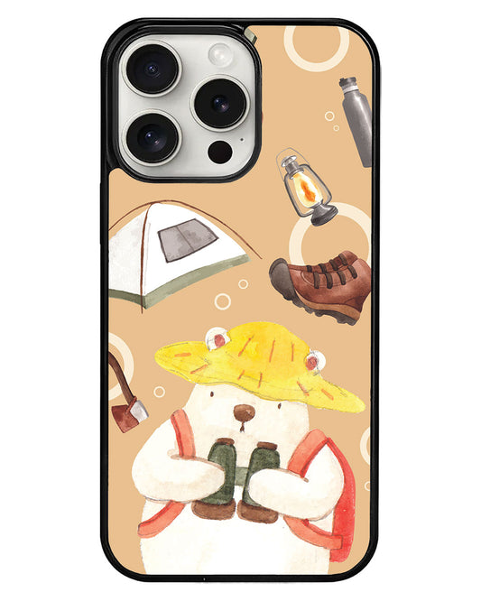 iPhone Avant-Gloss Grip Case - Adventure of Bear